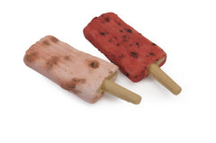 Popsicles au poulet aux saveurs de fraise et de myrtille 110g