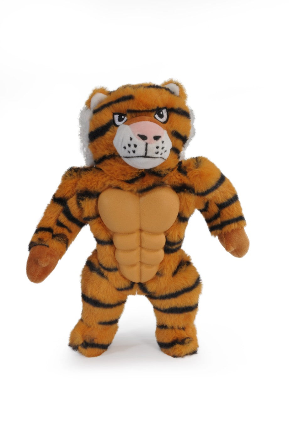 Jouet pour chien - Tigre en peluche et TPR avec couineur