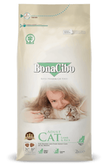 Bonacibo Aliment Sec pour Chat adultes Low Grain (à l’agneau & riz) 2 Kg