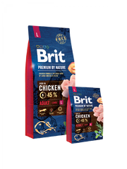 Brit Premium by Nature Aliment Sec Chien ADULT Large