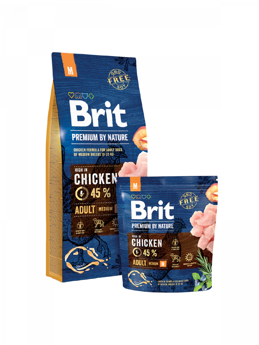 Brit Premium by Nature Adult Medium 15 Kg
