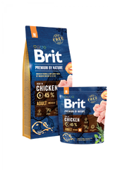 Brit Premium by Nature Aliment Sec Chien Adult Medium