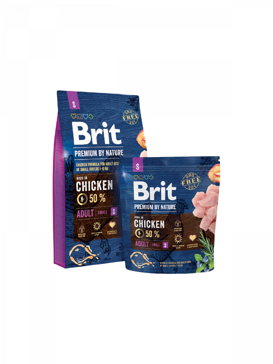 Brit Premium by Nature ADULT Small 3 Kg 