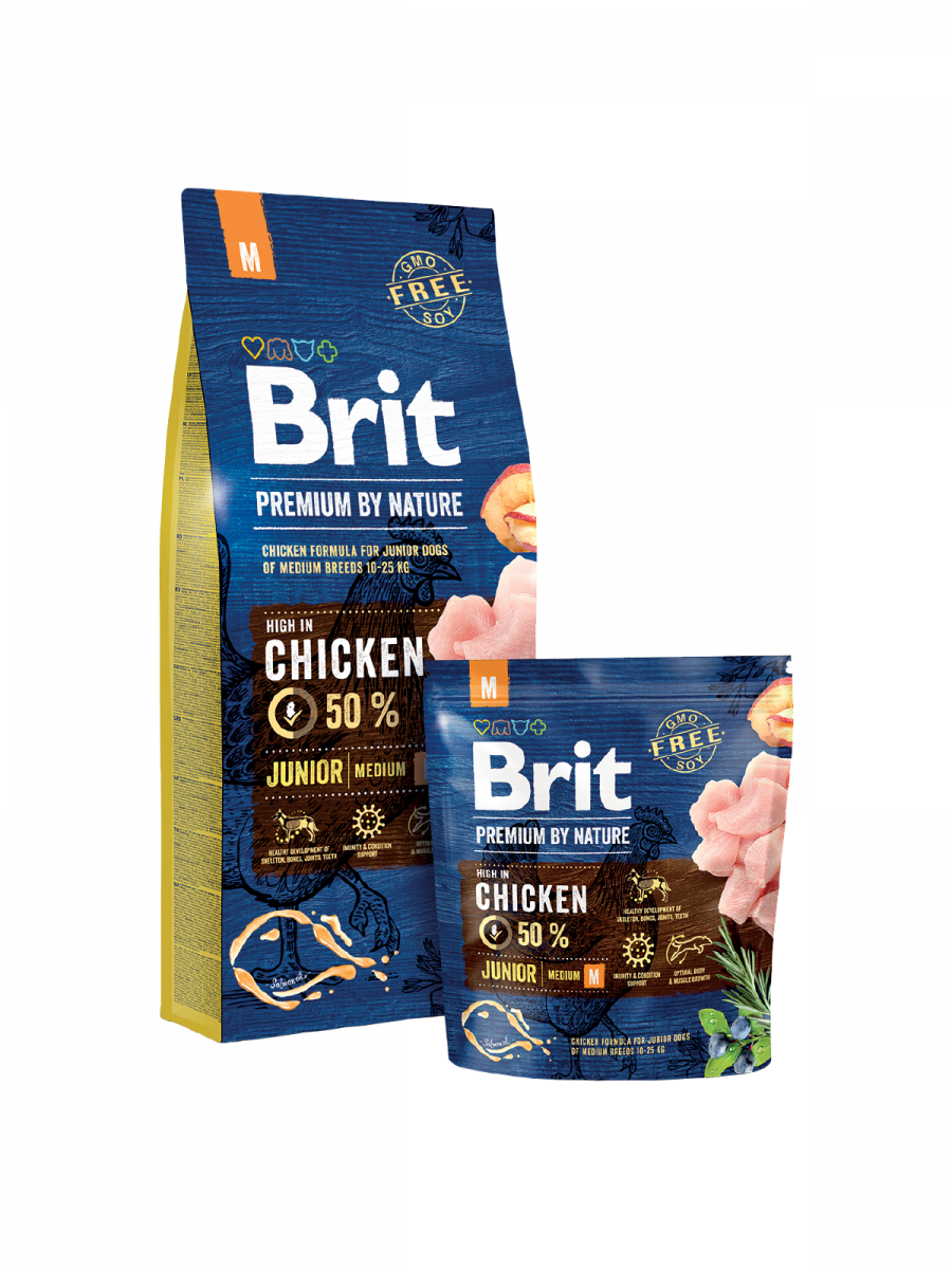 Brit Premium by Nature Junior Medium 15 Kg