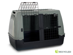 CAGE DE TRANSPORT IATA POUR ANIMAUX DE COMPAGNIE BRACCO TRAVEL DOUBLE ENTRÉE