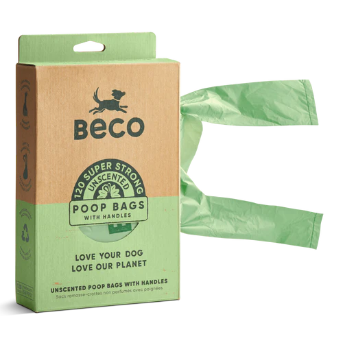 Large Dog Poop Bags with Handles | 120pcs