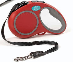 Leopet Laisse Rétractable Rouge