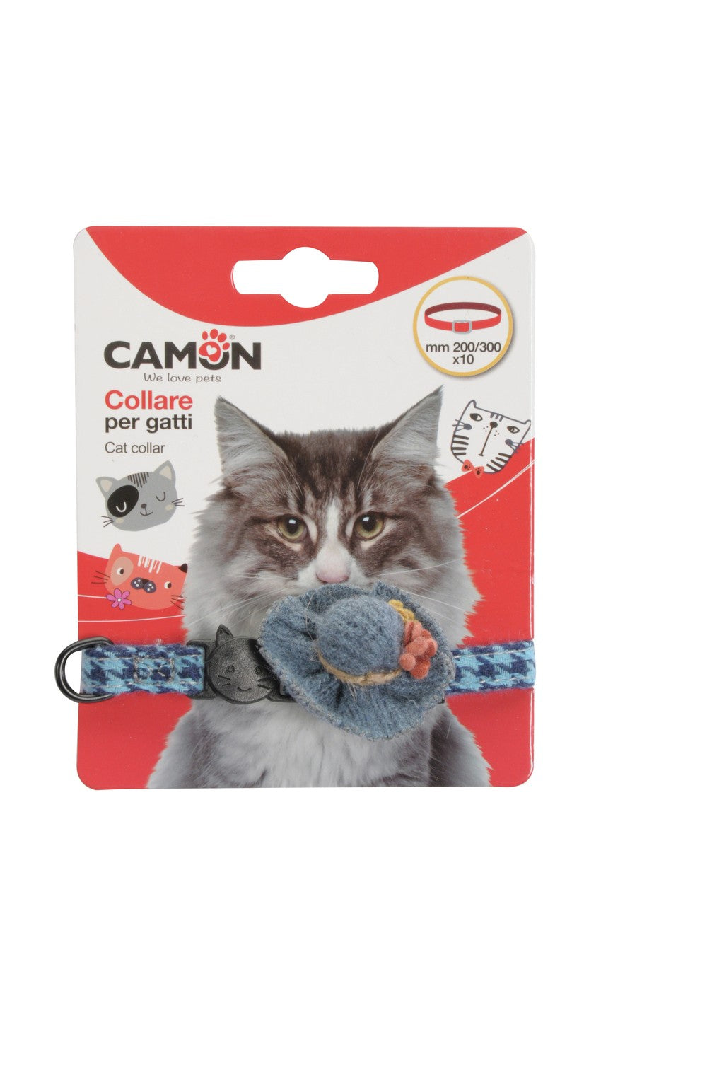 Colliers avec décoration pour chats - mix1