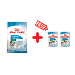 Royal Canin mini Puppy 2 KG + 2 Freshness Sachets 85G