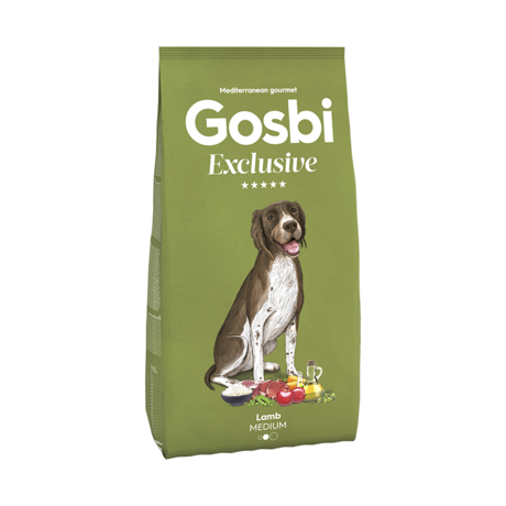 Gosbi Exclusive Aliment Sec Chien Lamb medium 12 Kg