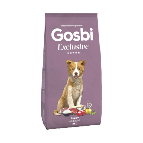 Gosbi Exclusive Aliment Sec Chien Puppy medium 12 Kg