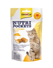 GIMCAT NUTRIPOCKET AU FROMAGE 60G