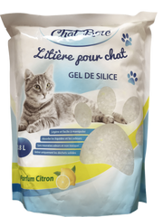 Litière Gel de Silice Parfum Citron 3,8 L
