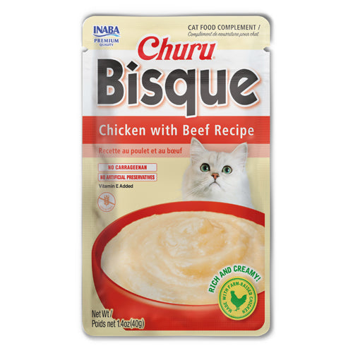 CHURU BISQUE Chicken with Beef Recipe 40g