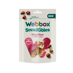 Webbox Snackibles BBQ Gâteries pour chats 85g