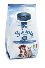 Lingettes Camon de talc de taille maxi 100 pcs