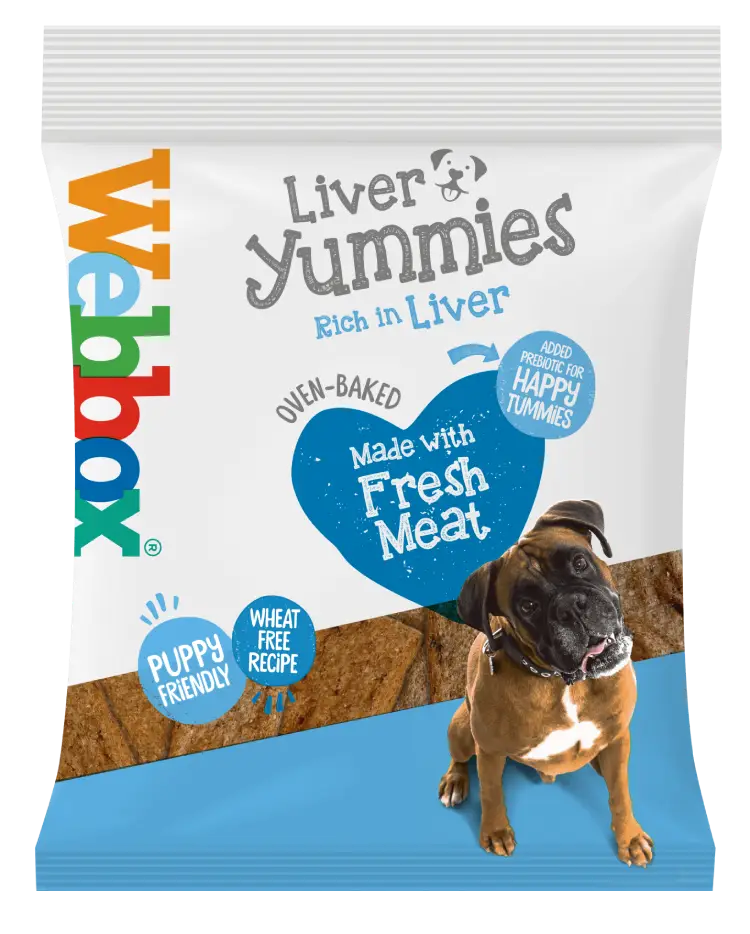 Webbox Liver Yummies Dog Treats 200g
