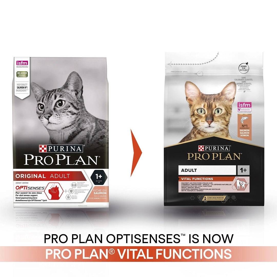 PURINA® PRO PLAN® Adult VITAL FUNCTIONS Riche en Saumon 1,5 Kg