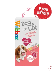 Webbox Dog e Lix with Ham & Cheese Creamy Dog Treats 90g (6PCS)