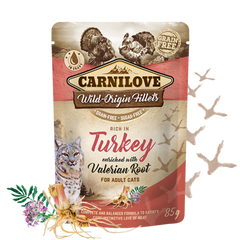 Carnilove Rich Turkey Sauce enriched with Valerian 85 G