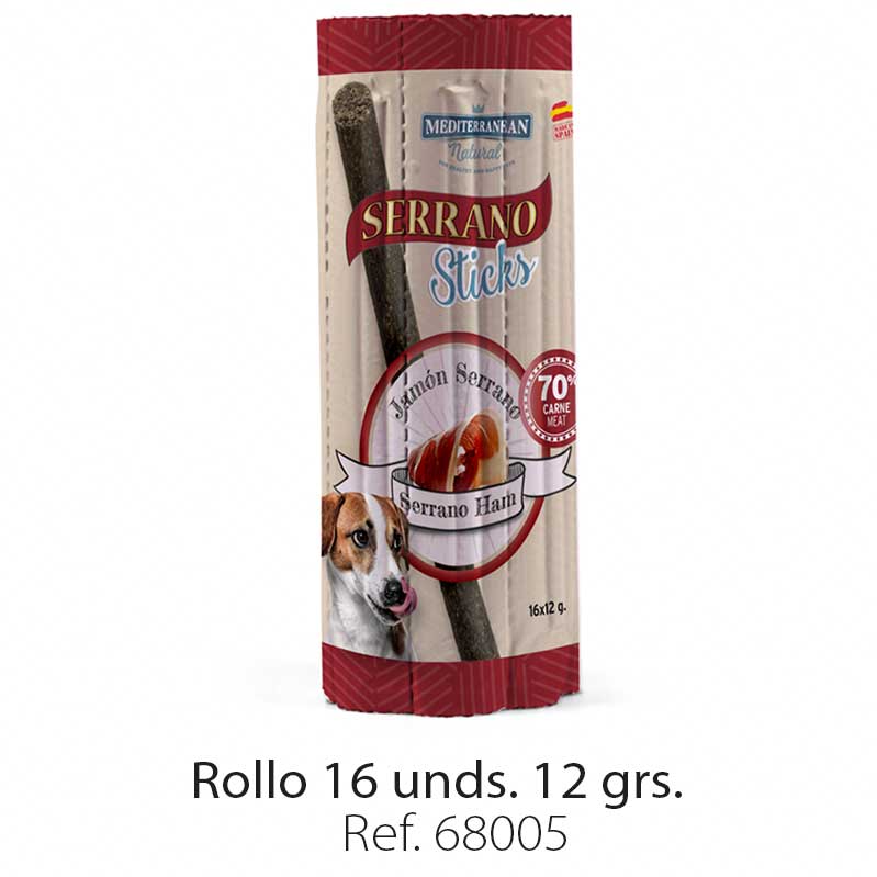 Serrano Ham Dog Sticks (16pcsx12g) 