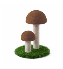 Griffoir Champignon Marron LEOPET 30 x 30 x 35 H