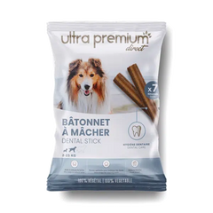 Ultra Premium Direct bâtonnets à mâcher pour chien de 2 à 25kg 180g (7pcs)