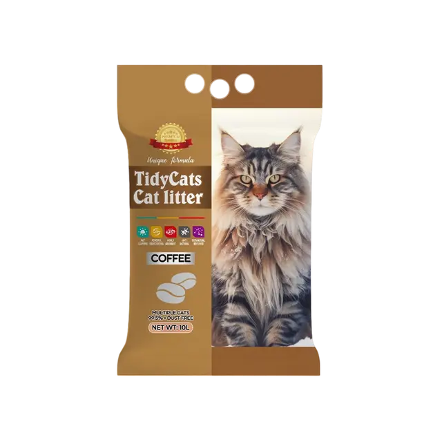 TIDY CATS  BENTONITE CAT LITTER COFFEE 10L