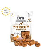 Brit Meat Jerky Snack – Turkey Meaty wedges 80 G