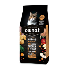 OWNAT ULTRA Aliment Sec pour Chat MATURE STERILIZED 8 Kg