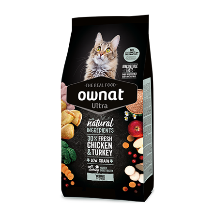 OWNAT ULTRA YOUNG Aliment Sec pour Chat