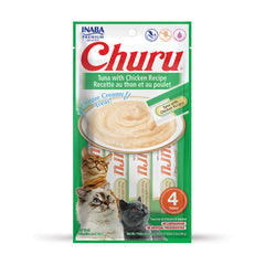 CHURU Tuna with Chicken Recipe (14gx4)