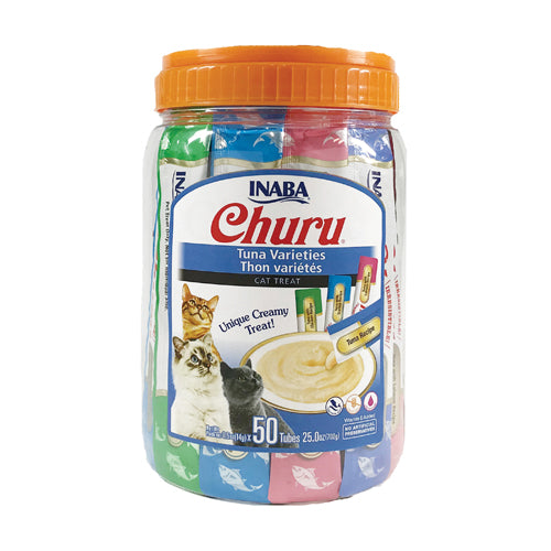 CHURU 50 ct Tuna Variety Jar (14gx50)