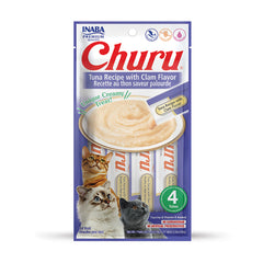 Churu Tuna Recipe with Clam Flavor (14gx4)