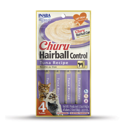 CHURU HAIRBALL CONTROL Tuna Recipe (14gx4)