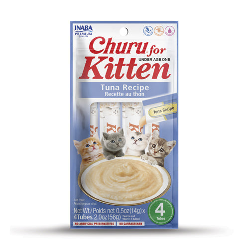 CHURU FOR KITTEN Tuna Recipe (14gx4)