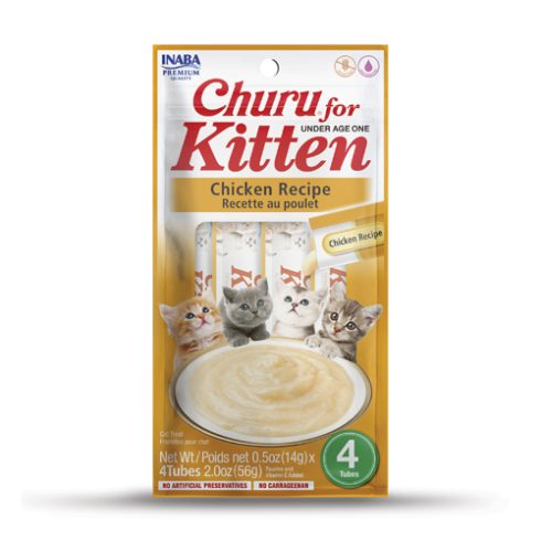 CHURU FOR KITTEN Chicken Recipe (14gx4)