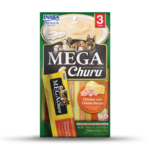 MEGA CHURU Chicken with Cheese Recipe (48gx3)