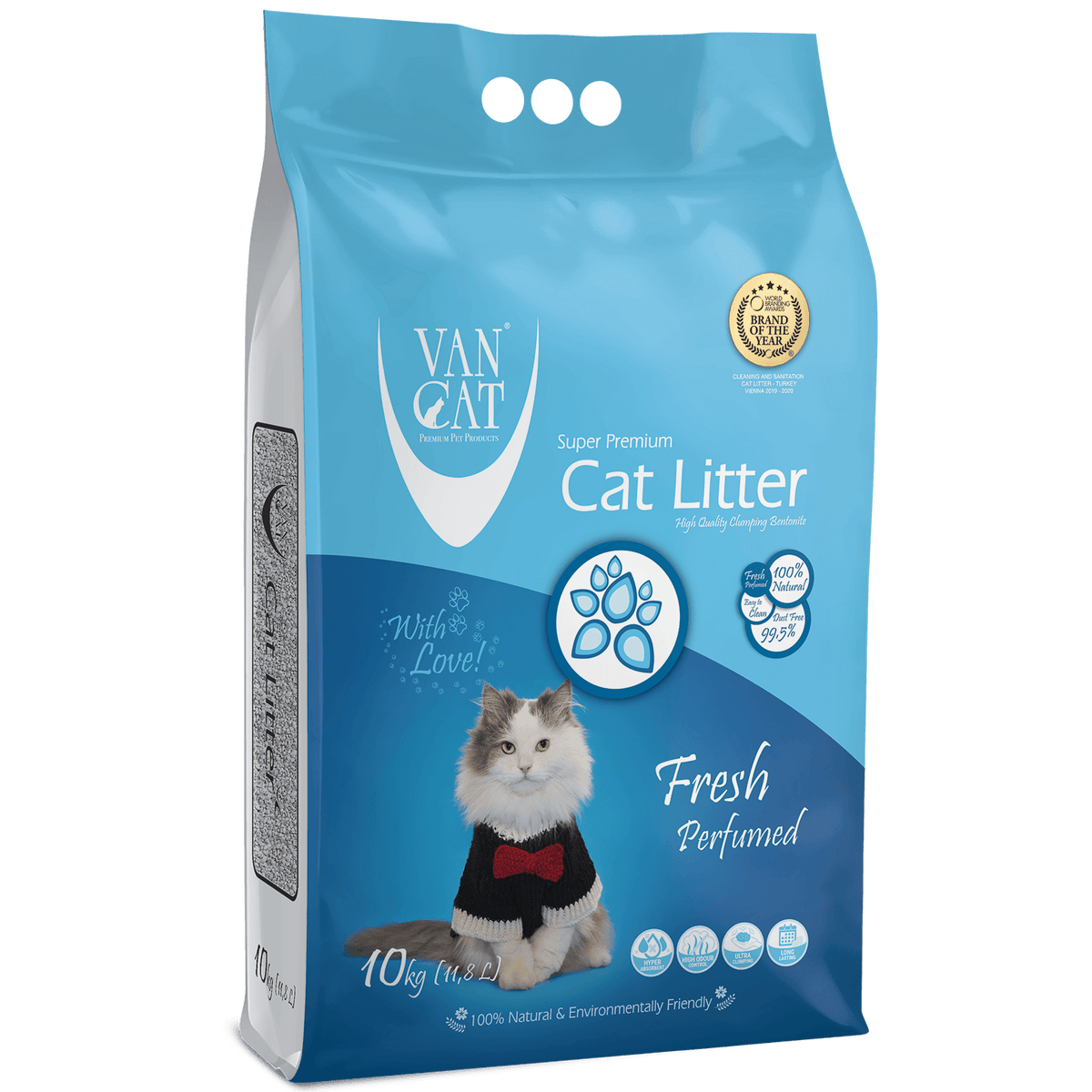 VanCat Fresh Clumping Litter 10 Kg (11.8 L) 