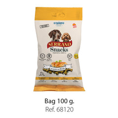 Serrano Snack Pour Chien Poulet 100g