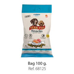 Serrano Snack Pour Chien Saumon & Thon 100g
