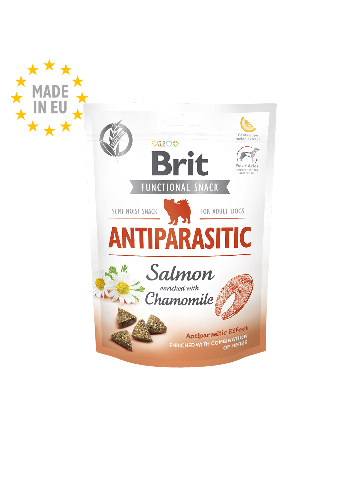 Brit Care Dog Functional Snack Antiparasitaire Saumon 150 G