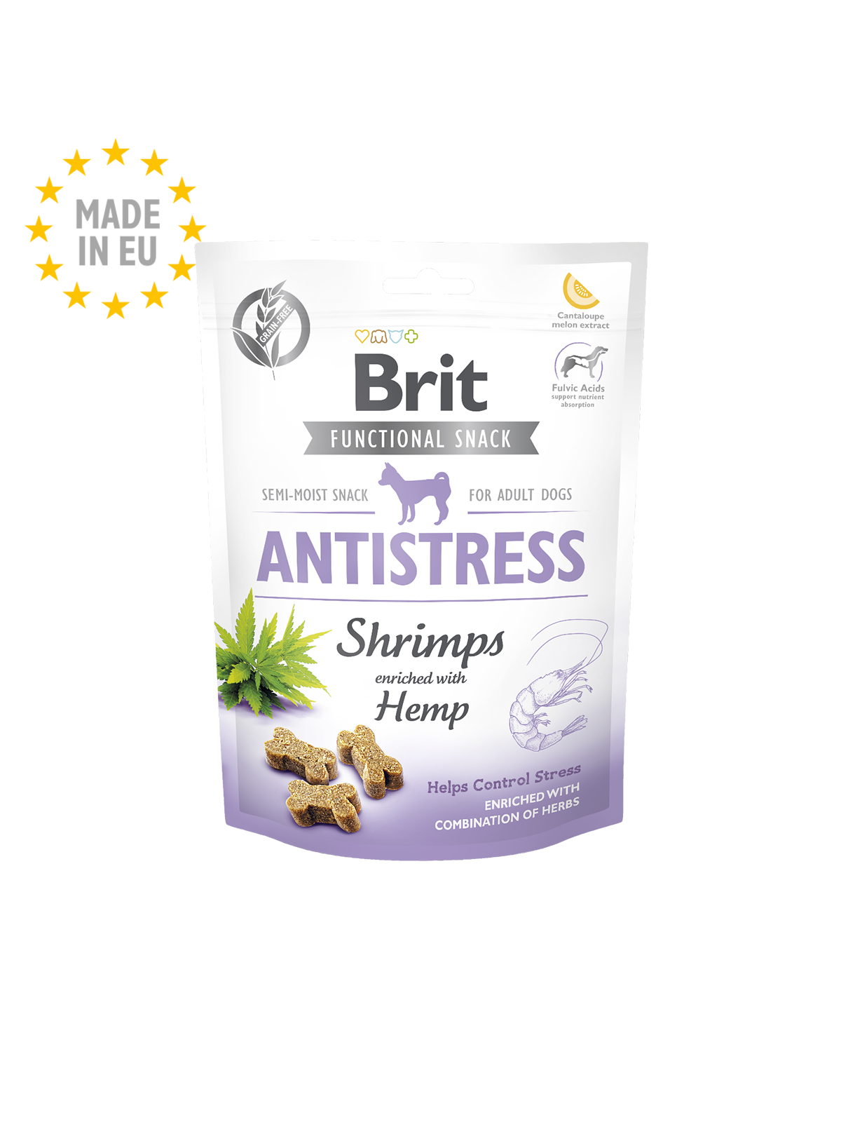 Brit Care Dog Functional Snack Antistress Crevettes 150 G