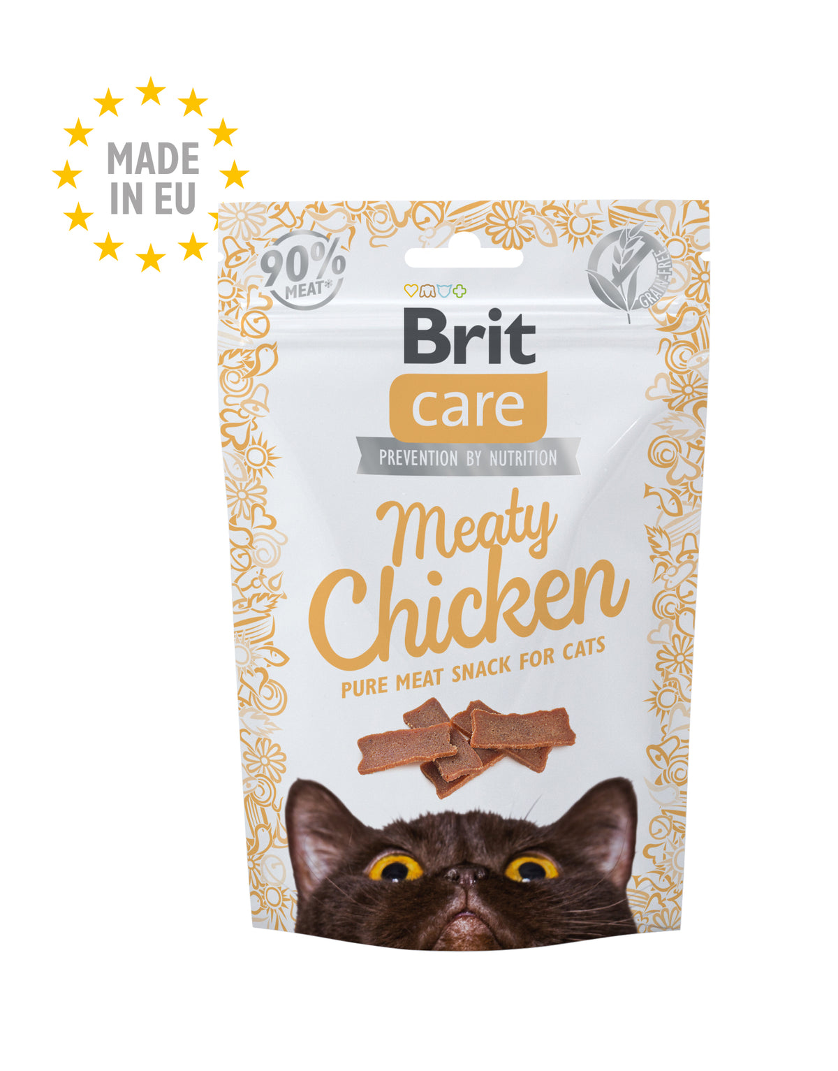 Brit Care Cat Snack Meaty Chicken 50g