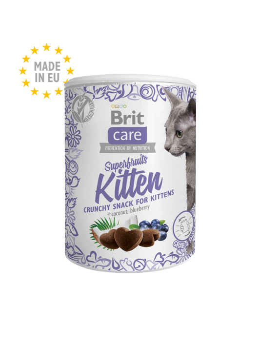 Brit Care Cat Snack Superfruits Kitten 100 G