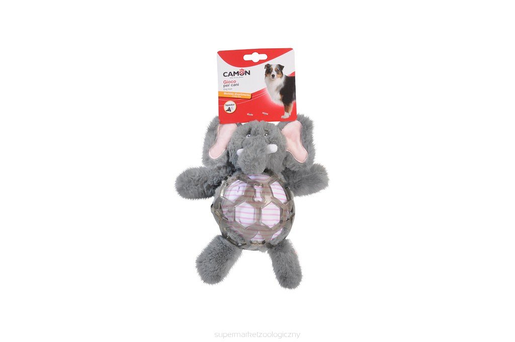 PELUCHE CAMON AVEC TPR CHIEN/ÉLÉPHANT