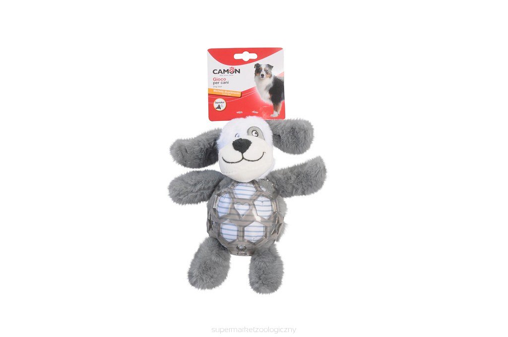 PELUCHE CAMON AVEC TPR CHIEN/ÉLÉPHANT