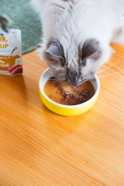 Brit Care Aliment Humide Chat Soupe au poulet pour chats 75 g
