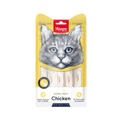 Wanpy Gâterie crémeuse à lécher - Poulet (14gx5)