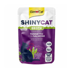 Gimcat Aliment Humide Chat Shinycat Sachet Thon au Saumon 70 gr